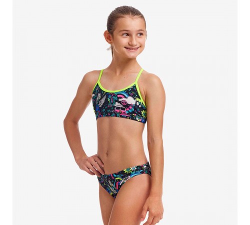 Купальник спортивный раздельный Funkita Girl's Racerback Two Piece Купальник спортивный раздельный Funkita Girl's Racerback Two Piece