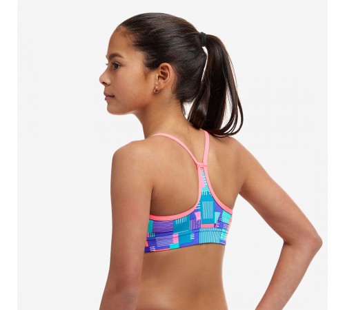 Купальник спортивный раздельный Funkita Girl's Racerback Two Piece Купальник спортивный раздельный Funkita Girl's Racerback Two Piece