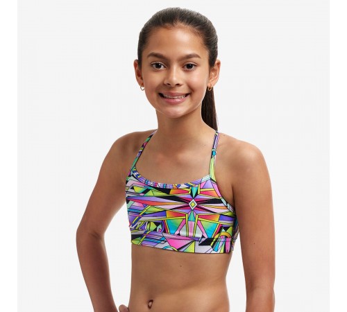 Купальник спортивный раздельный Funkita Girl's Racerback Two Piece Купальник спортивный раздельный Funkita Girl's Racerback Two Piece