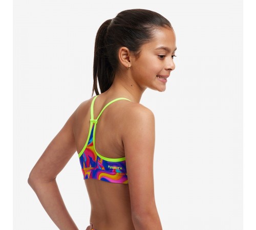 Купальник спортивный раздельный Funkita Girl's Racerback Two Piece Купальник спортивный раздельный Funkita Girl's Racerback Two Piece