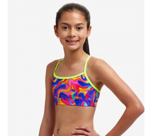 Купальник спортивный раздельный Funkita Girl's Racerback Two Piece Купальник спортивный раздельный Funkita Girl's Racerback Two Piece