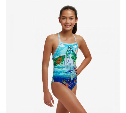 Купальник спортивный Funkita Strapped In One Piece (Girl's) Купальник спортивный Funkita Strapped In One Piece (Girl's)
