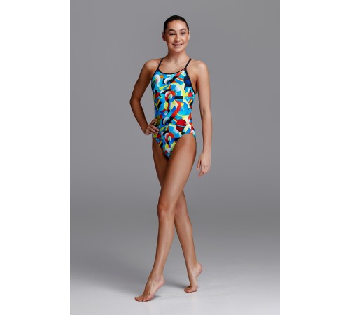 Купальник спортивный юниорский Funkita Planet Funky Купальник спортивный юниорский Funkita Planet Funky