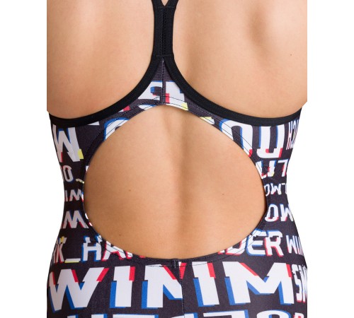 Купальник спортивный Arena NEON GLITCH JR LIGHT DROP BACK L черный Купальник спортивный Arena NEON GLITCH JR LIGHT DROP BACK L черный