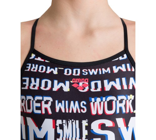 Купальник спортивный Arena NEON GLITCH JR LIGHT DROP BACK L черный Купальник спортивный Arena NEON GLITCH JR LIGHT DROP BACK L черный