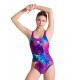 Купальник спортивный Arena PALM PRINT SWIM PRO BACK