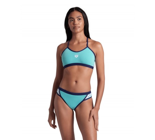 Купальник спортивный ARENA ICONS BIKINI CROSS BACK SOLID Купальник спортивный ARENA ICONS BIKINI CROSS BACK SOLID
