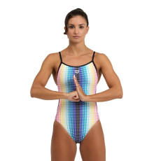 Купальник спортивный Arena CIRCLE STRIPE LACE BACK