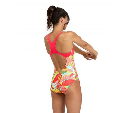 Купальник спортивный Arena TROPIC CONTROL PRO BACK LOW