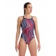 Купальник спортивный Arena LIGHTDROP BACK MARBLED
