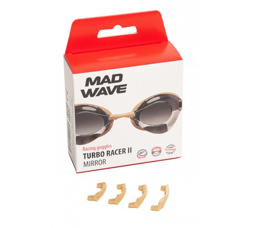 Cтартовые очки MAD WAVE Turbo Racer II Mirror Cтартовые очки MAD WAVE Turbo Racer II Mirror