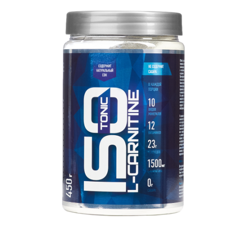 Изотоник ISO L-Carnitine (450 гр) Изотоник ISO L-Carnitine (450 гр)