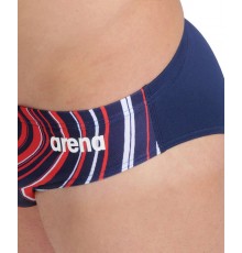 navy-red multi