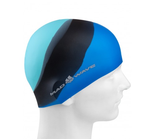 Шапка силиконовая MAD WAVE Multi Adult BIG Шапка силиконовая MAD WAVE Multi Adult BIG