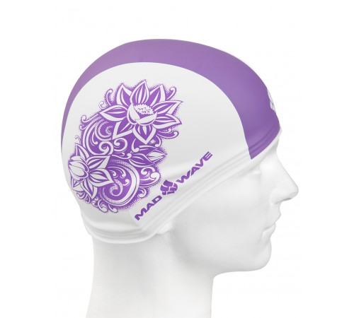 Шапочка резиновая MAD WAVE TRAINING FLOWER Шапочка резиновая MAD WAVE TRAINING FLOWER