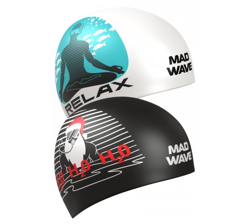 Шапка силиконовая двухсторонняя MAD WAVE Reverse Шапка силиконовая двухсторонняя MAD WAVE Reverse