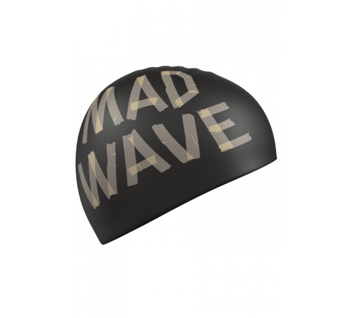 Шапка силиконовая MAD WAVE с принтом